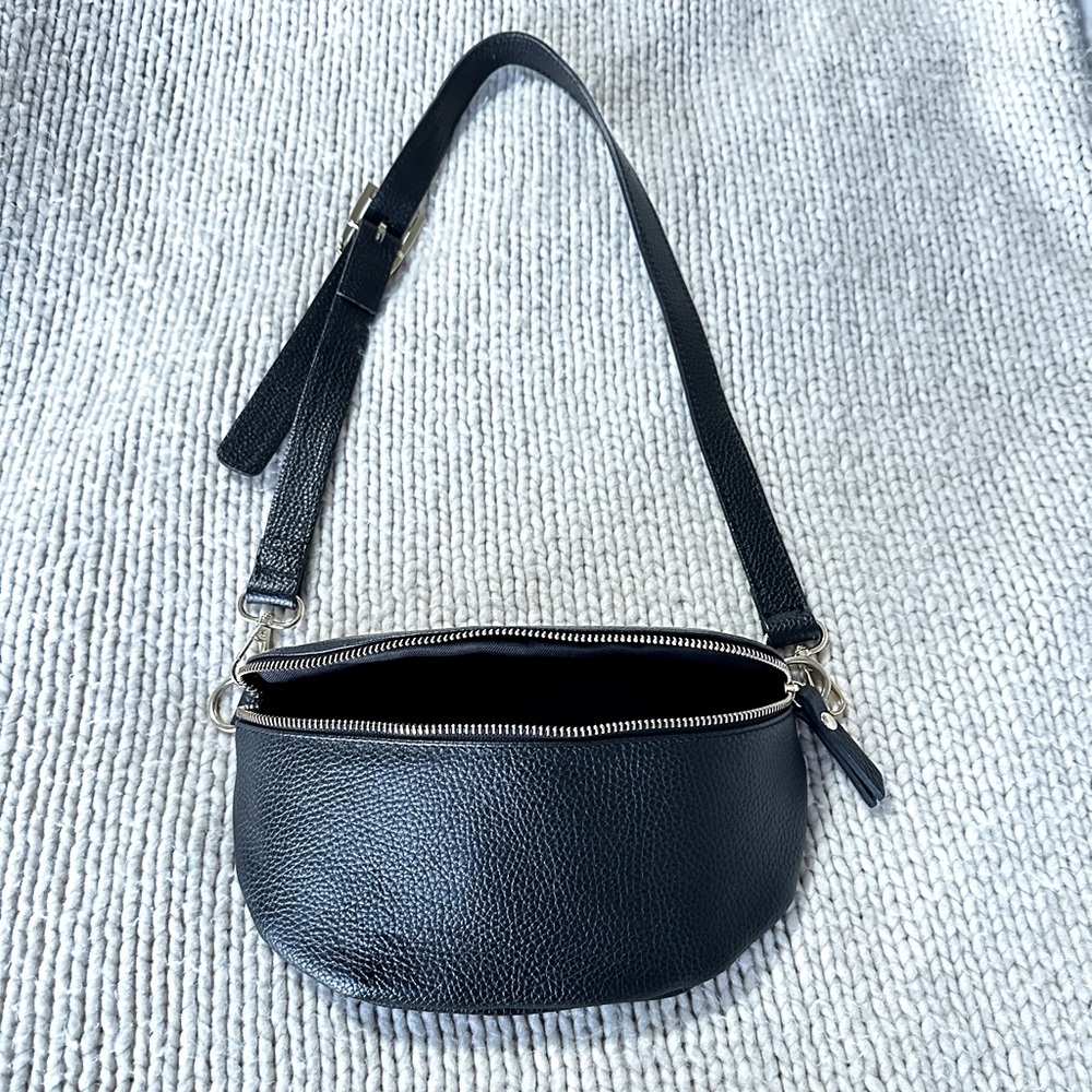 Cuir veritable fanny pack